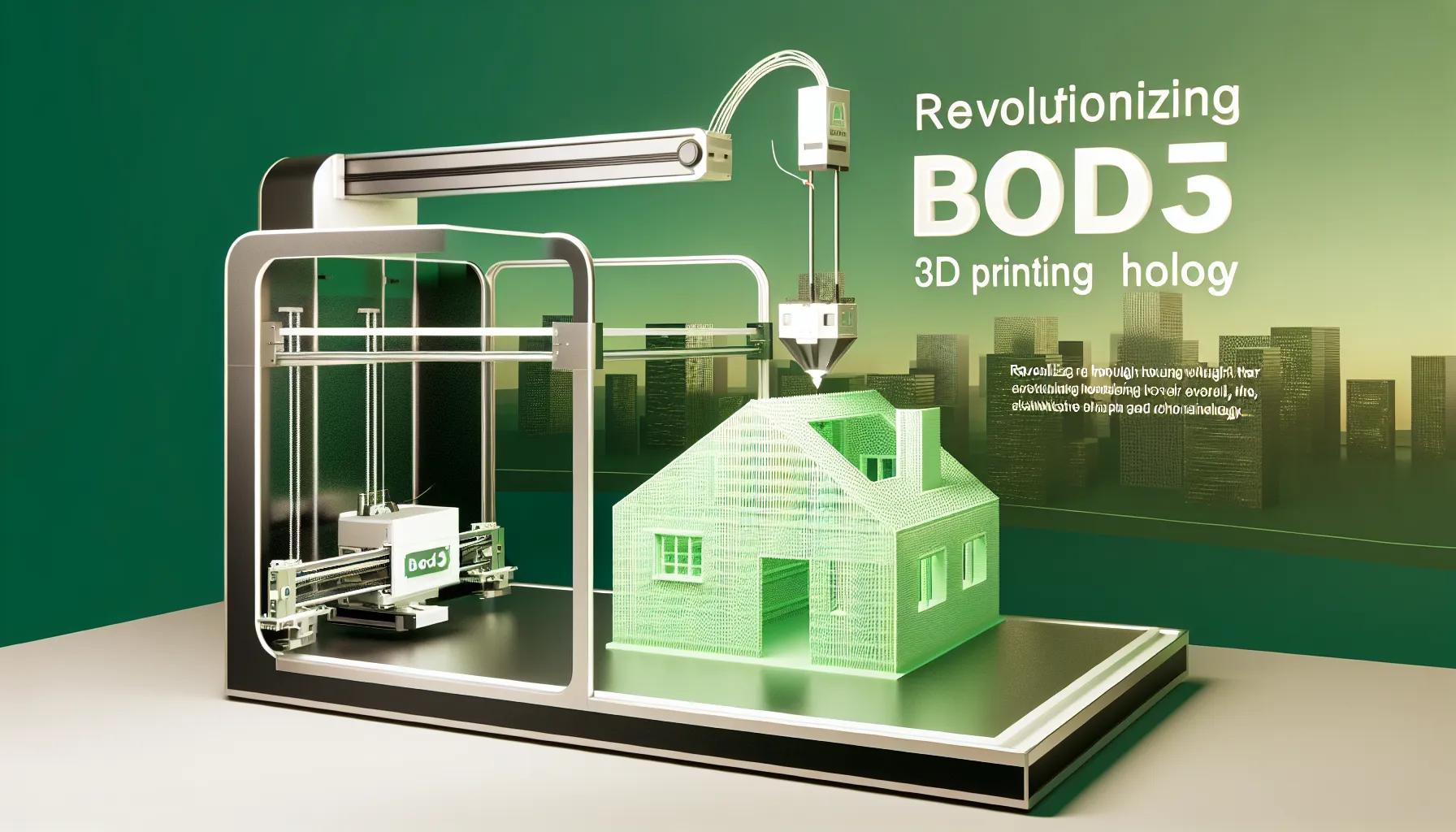 Revolutionizing Housing with BOD3 3D Printing Technology