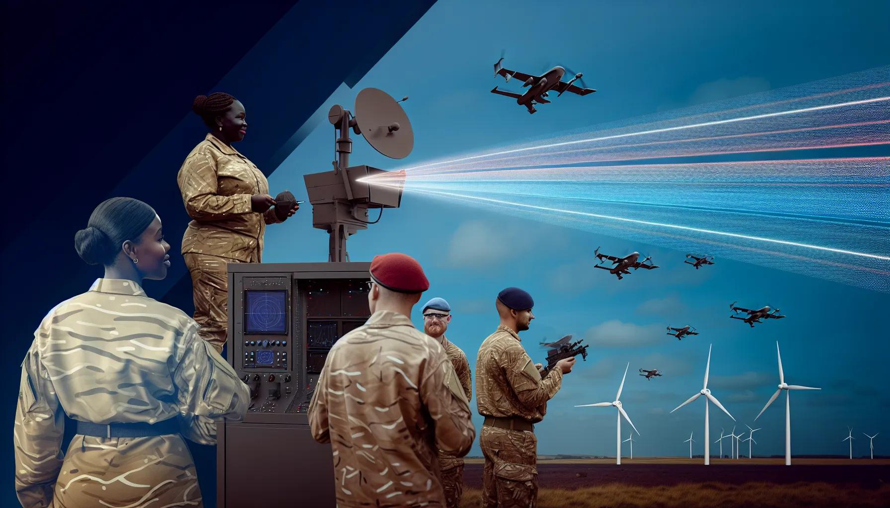 British Army Trials Innovative Radio Wave Technology to Combat Drone Warfare