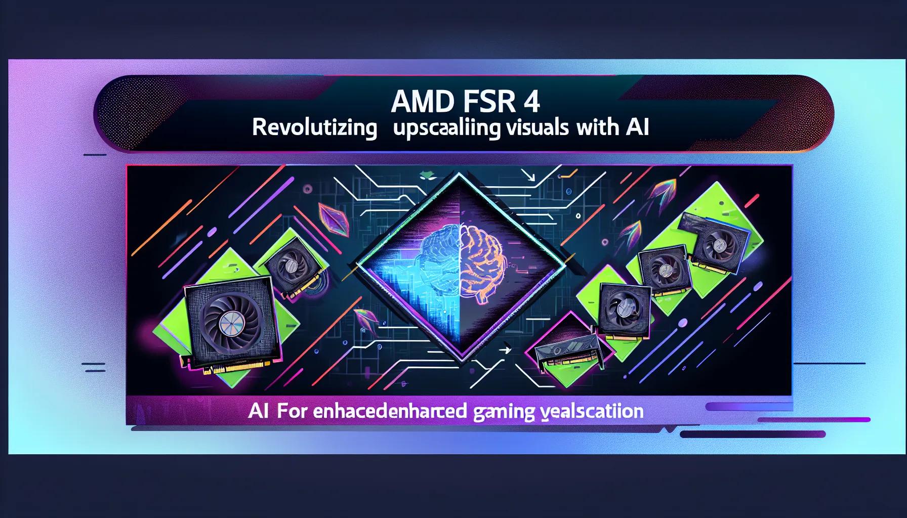 AMD FSR 4: Revolutionizing Upscaling with AI for Enhanced Gaming Visuals
