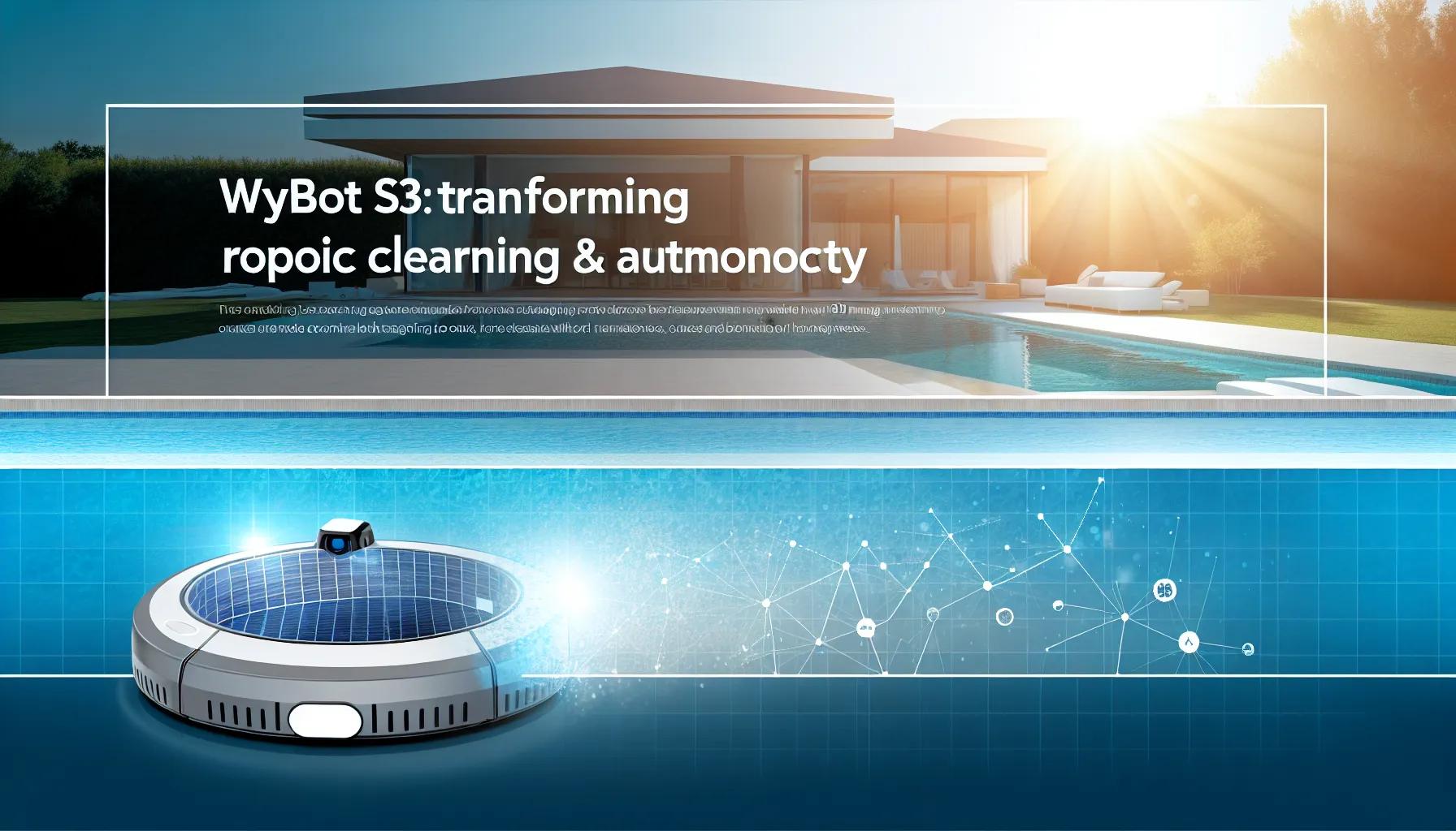 Wybot S3: Transforming Robotic Pool Cleaning with 3D Mapping and Autonomy