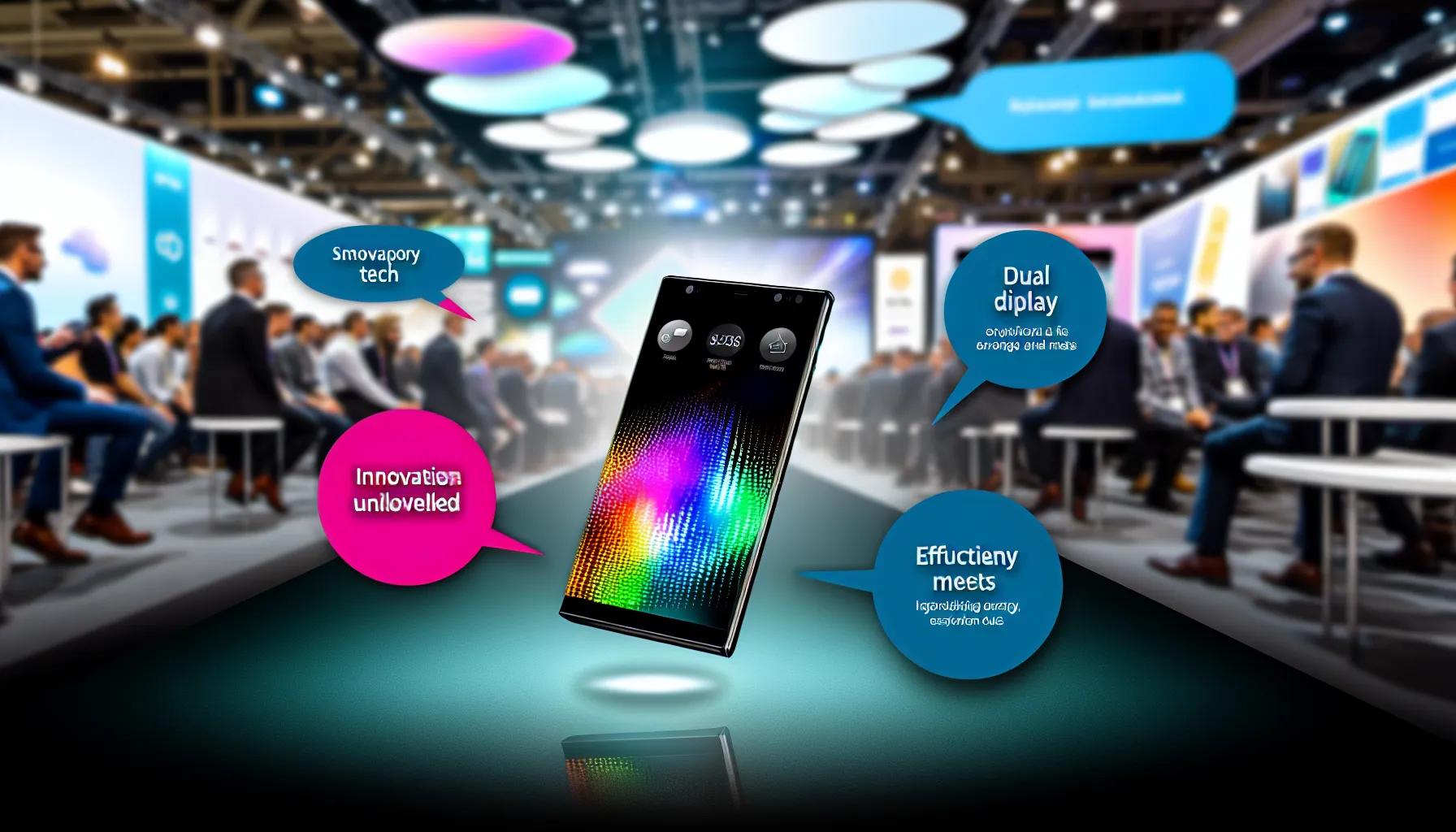 TCL 60XE: Innovative Dual-Display Smartphone Unveiled at CES 2025