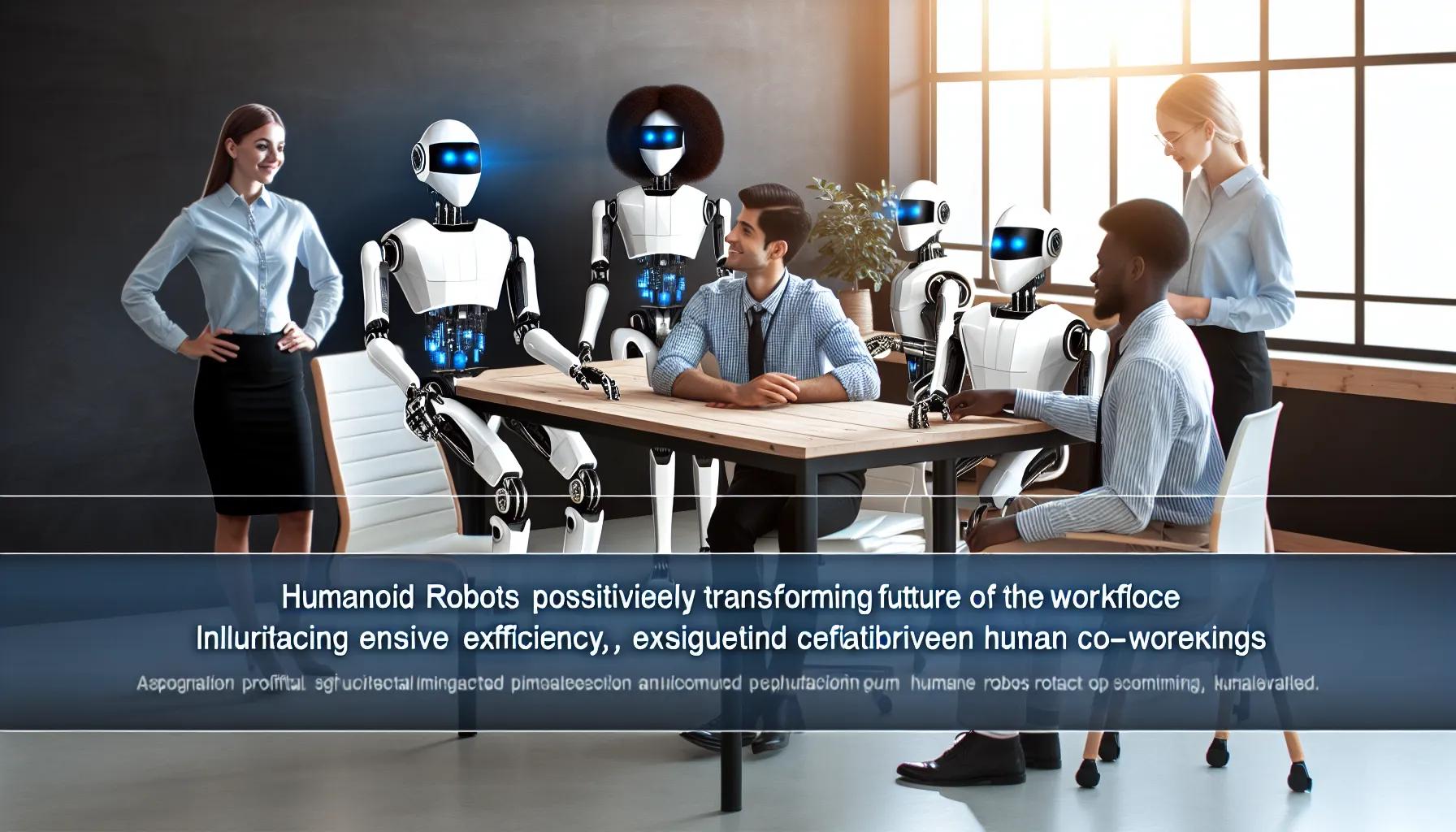 Embracing Collaboration: The Rise of Humanoid Robots in the Future Workforce