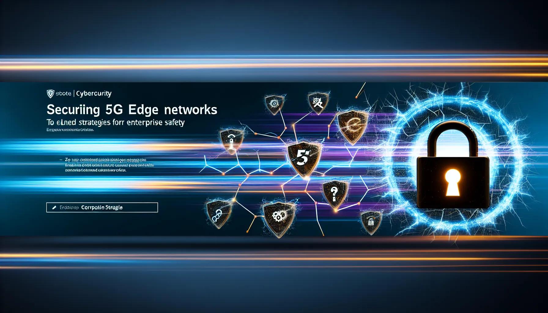 Securing 5G Edge Networks: Key Strategies for Enterprise Safety